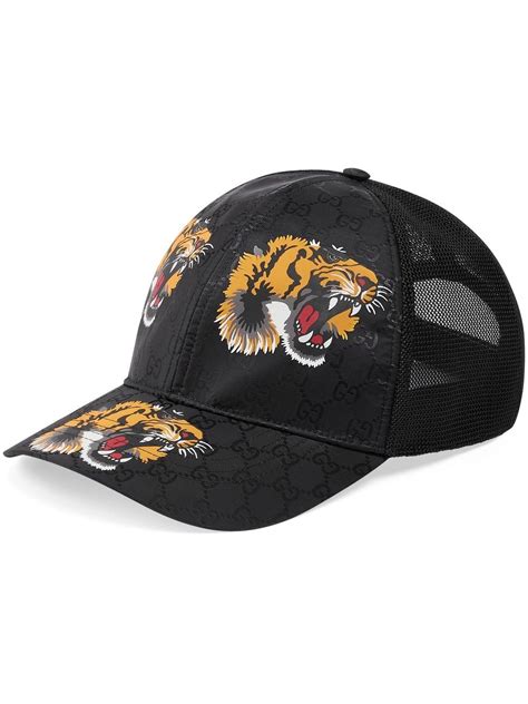 gucci cap tiger print